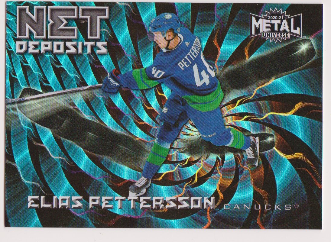 (image for) 2020-21 Metal Universe Net Deposits #ND15 Elias Pettersson